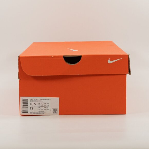Nike Reactx Infinity Run 4 \'University Red Midnight Navy\' DR2665-600 size 10